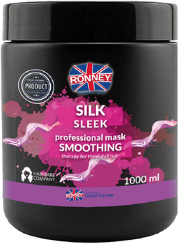 Маска Ronney Silk Sleek розгладжуюча для тонкого та тьмяного волосся 1000 мл (5060589155879)