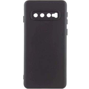 Чохол Fiji Full Soft Premium для Samsung Galaxy S10 (G973) протиударний бампер з мікрофіброю Black