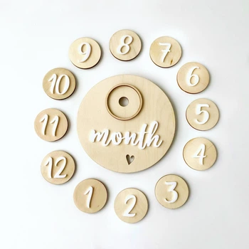 Набор табличек для фото 12 Months