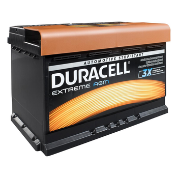 Батарея акумуляторна Duracell Extreme AGM 12В 80Ач 800А(EN) R+(DE80AGM) пр-во DURACELL