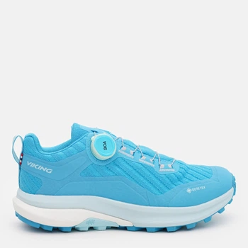 Жіночі кросівки для трекінгу з Gore-Tex Viking Anaconda Trail Low GTX BOA W 3-53865-3401 37 (4UK) 24.1 см Блакитні (7054977869682)