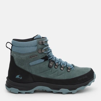 Женские ботинки высокие для треккинга с Gore-Tex Viking Lofoten GTX 3-90300-4702 37 (4UK) 24.1 см Темно-голубые (7054977538915)
