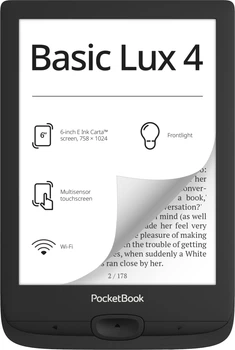Электронная книга PocketBook 618 Basic Lux 4 Black (PB618-P-CIS)