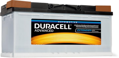 Батарея аккумуляторная Duracell Advanced 12В 100Ач 820А(EN) R+(DA100) пр-во DURACELL