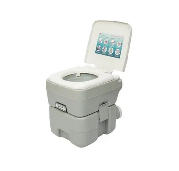 Біотуалет портативний з поршневою системою змиву Time Eco TE-3020T