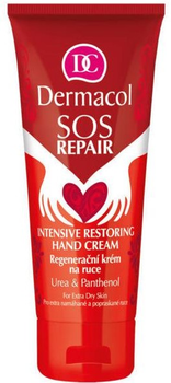 Krem do rąk Dermacol SOS Repair Intensive Restoring Hand Cream intensywnie regenerujący 75 ml (8590031098128)