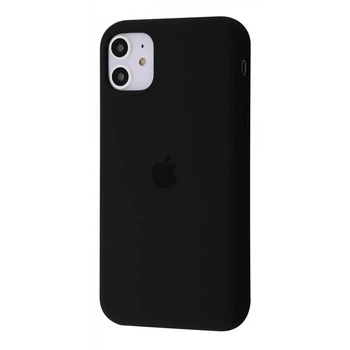Чехол силиконовый Epic Premium Silicone Case Full для Apple iPhone 11 black