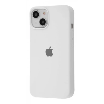 Чехол силиконовый Elegant Premium Stylish Case Silicone Case Full для Apple iPhone 13/14 (6.1") White