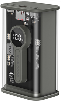 УМБ Gembird 9000 mAh QC3.0 Black (PB09-TQC3-01)