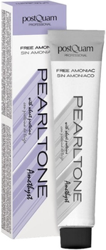 Farba kremowa bez utleniacza do włosów Postquam Pearltone Hair Color Cream Free Amoniac Amatista 60 ml (8432729072907)