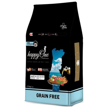 Беззерновой Корм для Стерилизованных Кошек со Свежим Мясом happyOne Mediterraneum Sterilized Cat Fresh Meat 7 кг