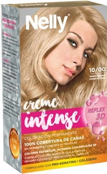 Крем-фарба для волосся з окислювачем Nelly Creme Intense Tint 10 Platinum Blonde 60 мл (8411322221097)
