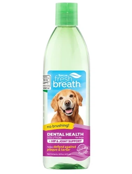 Добавка в воду "Поддержка суставов" для собак TropiClean Fresh Breath с глюкозамином 473 мл