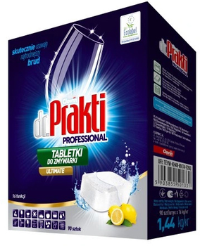 Таблетки для посудомийних машин dr. Prakti 16 г х 90 шт ( 5903855501331)