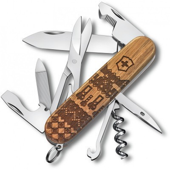 Ніж Victorinox Companion Wood Swiss Spirit LE 2023 91 мм Lim.Ed. 12000 (1.3901.63L23)