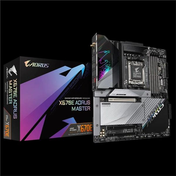 Материнская плата gigabyte x670e aorus master (amd x670 Socket am5 ddr5)