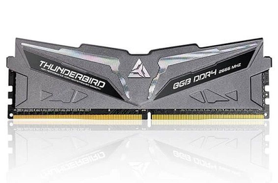 Память 8Gb ddr4, 2666 MHz, Arktek Thunderbird, Black, 19-19-19-43, 1.2v, с радиатором (akd4s8p2666h)
