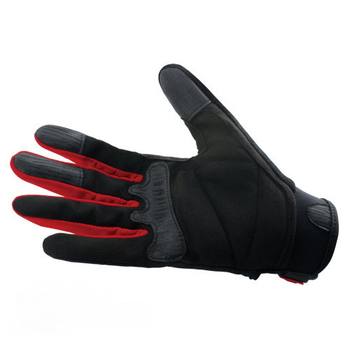 Перчатки комбинированные рабочие (размер XL) Toptul (hoz0009775) Черно-красный
