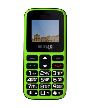 Мобільний телефон Sigma mobile Comfort 50 Hit 2020 Dual Sim Green (4827798120941) Зелений