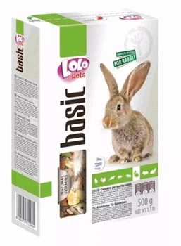 Повнораціонний корм "Lolopets" для кроликів 500 (г)