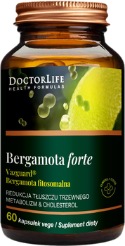 Suplement diety Doctor Life Bergamota Forte 60 kapsułek (5905692385082)