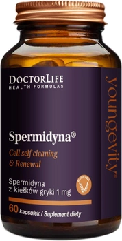 Харчова добавка Doctor Life Спермідин для підтримки здоров'я клітин 60 капсул (5903317644903)