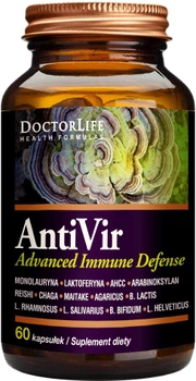 Харчова добавка Doctor Life AntiVir від вірусів та інфекцій 60 капсул (5903317644729)