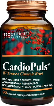 Харчова добавка Doctor Life CardioPuls 90 капсул (5903317644354)