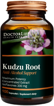 Харчова добавка Doctor Life Kudzu Root 500 мг 100 таблеток (5906874819333)