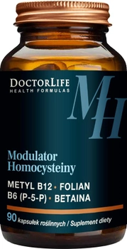 Харчова добавка Doctor Life Homocysteine Modulator 90 капсул (5903317644491)