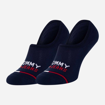 Набір чоловічих шкарпеток коротких бавовняних Tommy Hilfiger 701218958 43-46 2 пари Темно-синій (8720245293099)