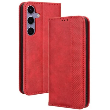 Чохол-книжка Deexe Retro Style для Samsung Galaxy S24 Plus - Red