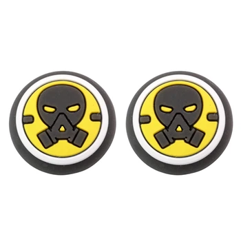 Силиконовые накладки на стики GasMask для геймпадов Sony DualShock PS4 / DualSense PS5 / Xbox Series|One (2шт.) [415679007]