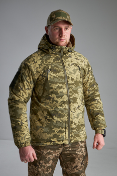 Зимова тактична куртка Level 7 "Легкий Щит Піксель MM14" 3XL