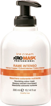 Maska tonująca do włosów Inebrya Ice Cream Kromask Professional Intense Copper 300 ml (8033219165439)