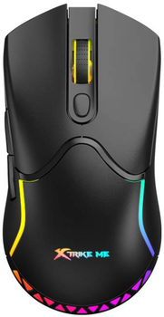 Мышка Xtrike ME GW-610 Wireless RGB Black (GW-610)