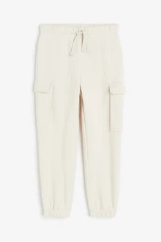 Джоггеры-карго бежевые H&M 116см (400094618)