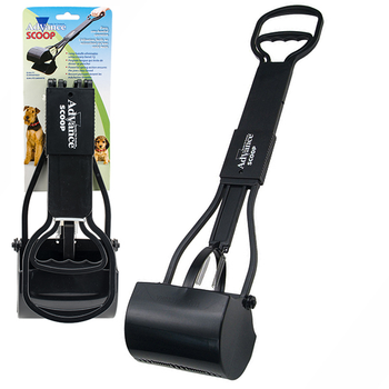 Совок для збору фекалій Advance Folding Dog Scoop Чорний 13x64 см (76484783333)