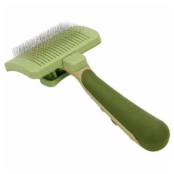Пуходерка слікер із самоочищенням для собак та котів Safari Self-Cleaning Brush 8.5X5.5 см (76484860003)