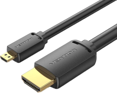 Кабель Vention micro HDMI-D-HDMI-A v2.0 4K 60Hz 2 м (AGIBH)
