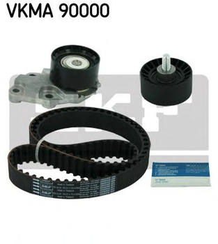 VKMA 90000 SKF Комплект ГРМ (ремінь + ролик) SKF (VKMA90000)