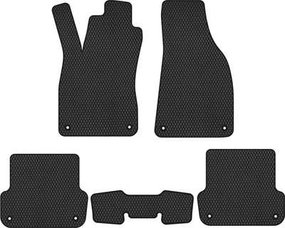EVA коврики EVAtech в салон авто Seat Exeo MT 2008-2013 null Sedan EU 5 шт Black (ST33142CV5AV8RBB)