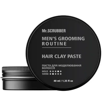 Паста для моделирования волос Men's Grooming Routine Mr.SCRUBBER