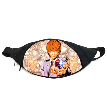 Сумка бананка Зошит смерті Death Note (GB DN 08) Gear Bag чорна