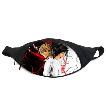 Сумка бананка Зошит смерті Death Note (GB DN 04) Gear Bag чорна