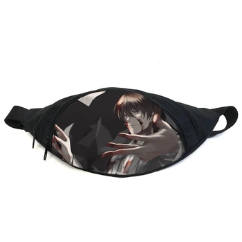 Сумка бананка Зошит смерті Death Note (GB DN 016) Gear Bag чорна