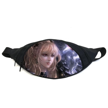 Сумка бананка Зошит смерті Death Note (GB DN 022) Gear Bag чорна