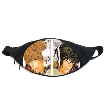 Сумка бананка Зошит смерті Death Note (GB DN 010) Gear Bag чорна