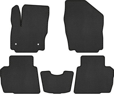 EVA килимки EVAtech в салон авто для Ford Mondeo (BA7) 2007-2014 4 покоління Combi EU 5 шт Black (FD3948CV5RBB)