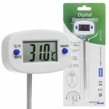 Термометр GreenBlue харчовий цифровий (5902211130765)